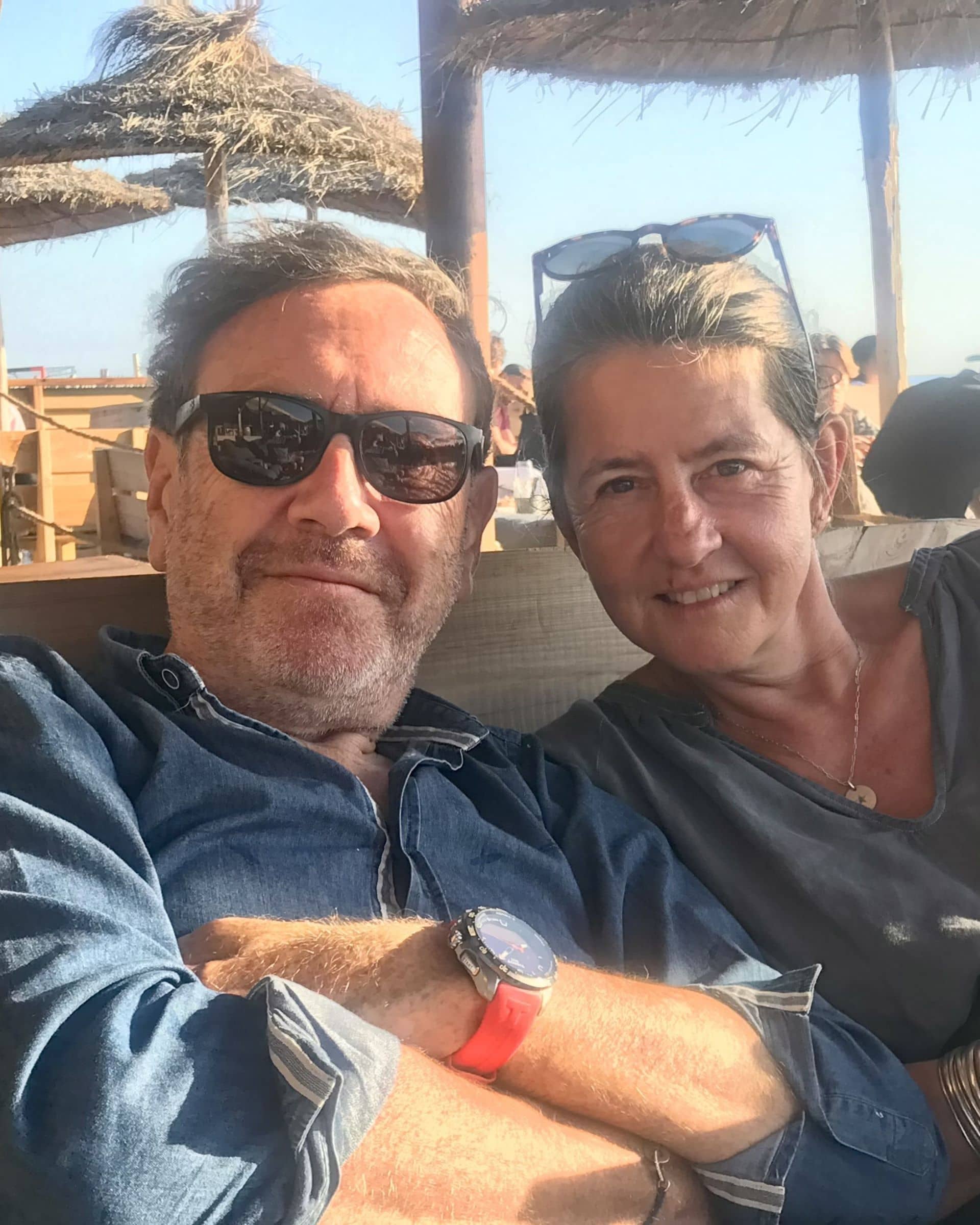 Pauline et Olivier, les propriétaires de Côté Plage, une maison d'hôtes à Lacanau